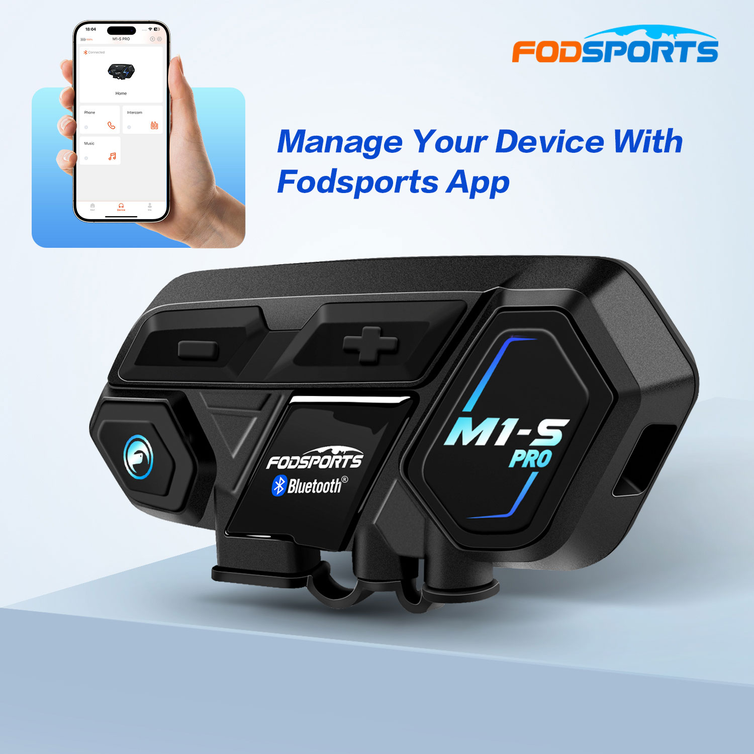 Intercom Bluetooth pour casque - Motorcycle Intercom Mesh 2000M avis et prix