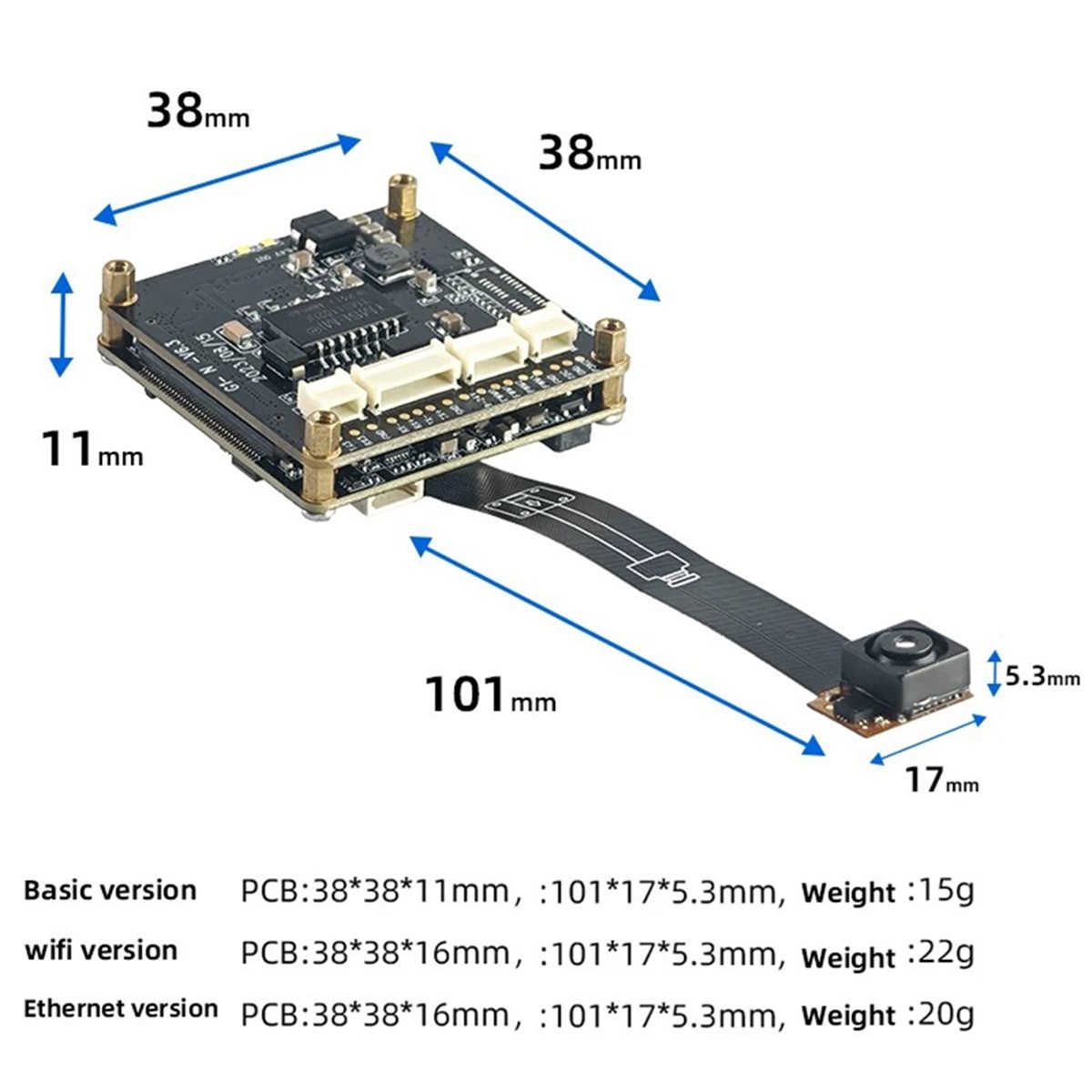Module de caméra dynamique IMX - Helmet Camera 4K Wifi avis et prix