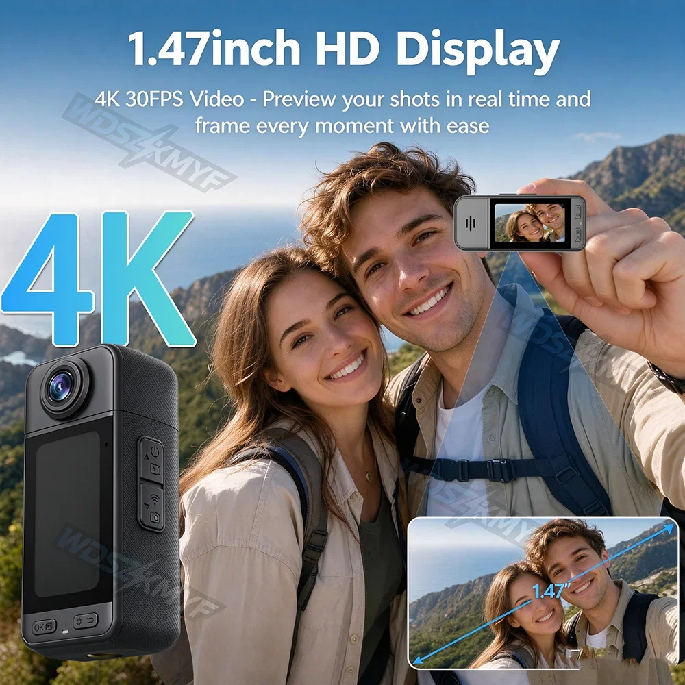 Caméra d'action 4K, caméra POV - Helmet Camera 4K Wifi avis et prix
