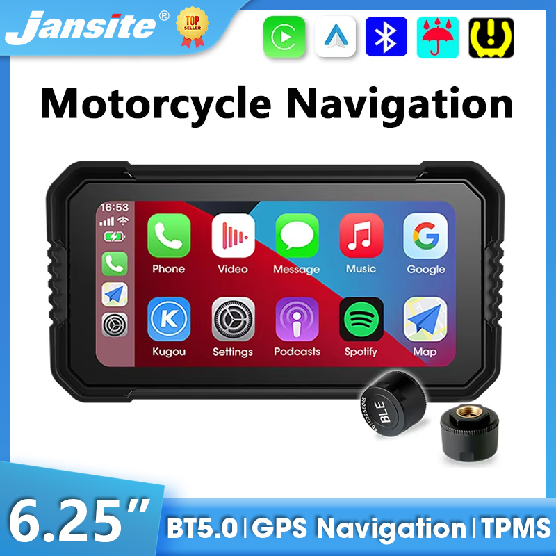 Jansite 6,25'' Tableau de bord - Motorcycle Gps Navigator Waterproof avis et prix