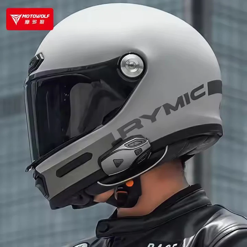 Casque de moto avec casque Blu - Helmet Bluetooth Headset Waterproof avis et prix
