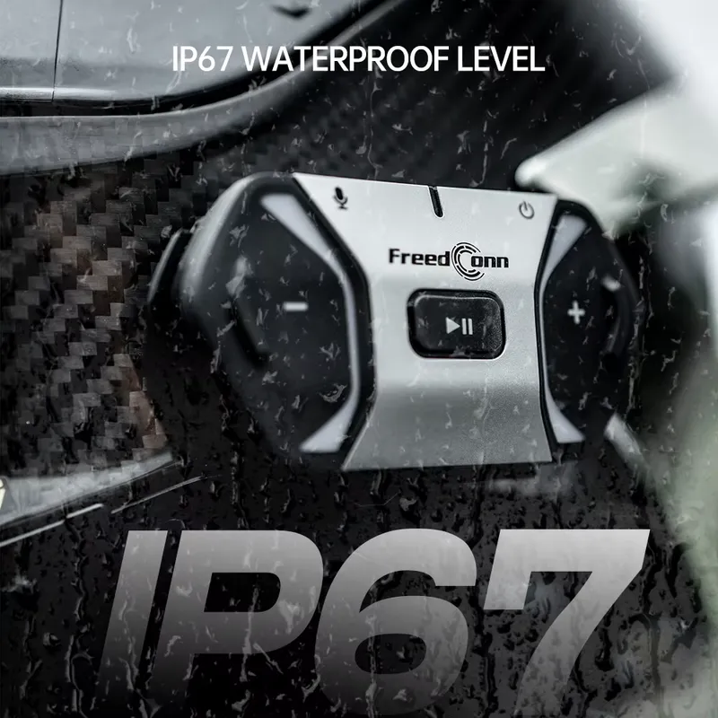 Casque de moto FreedConn FREE+ - Helmet Bluetooth Headset Waterproof avis et prix