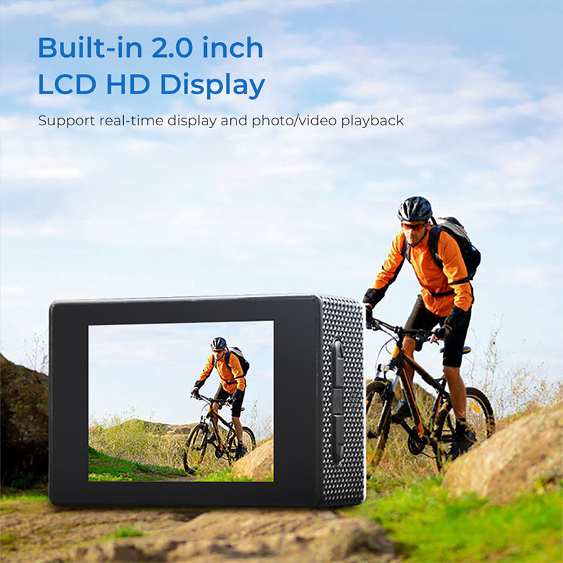 Caméra d'action Ultra HD 4K, 3 - Helmet Communication System Camera avis et prix