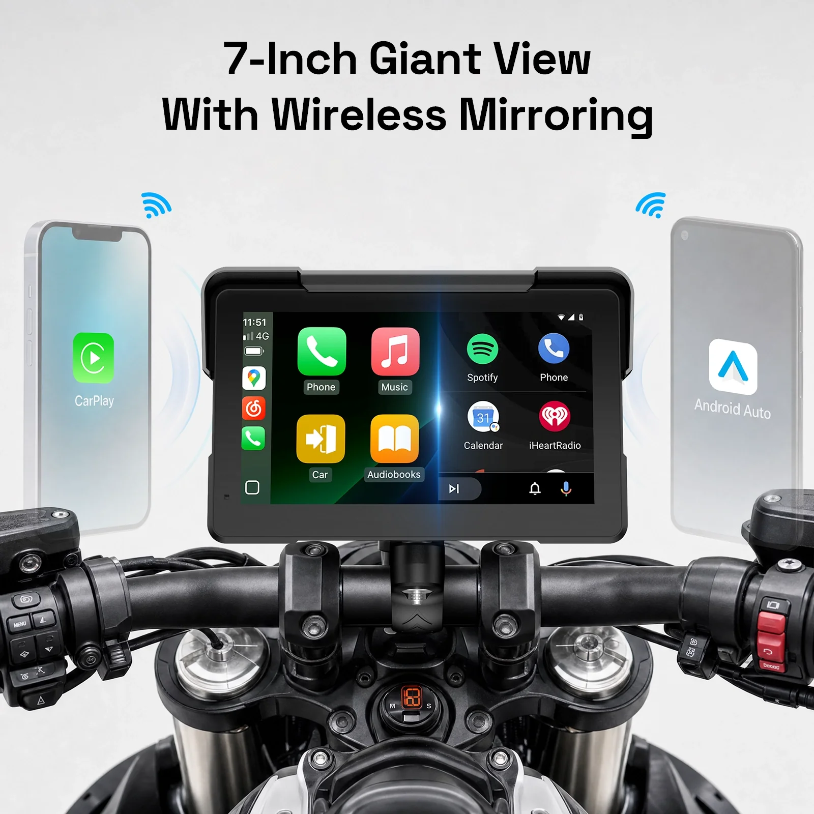 Aoocci C7, écran de 7 pouces p - Motorcycle Gps Navigator Waterproof avis et prix