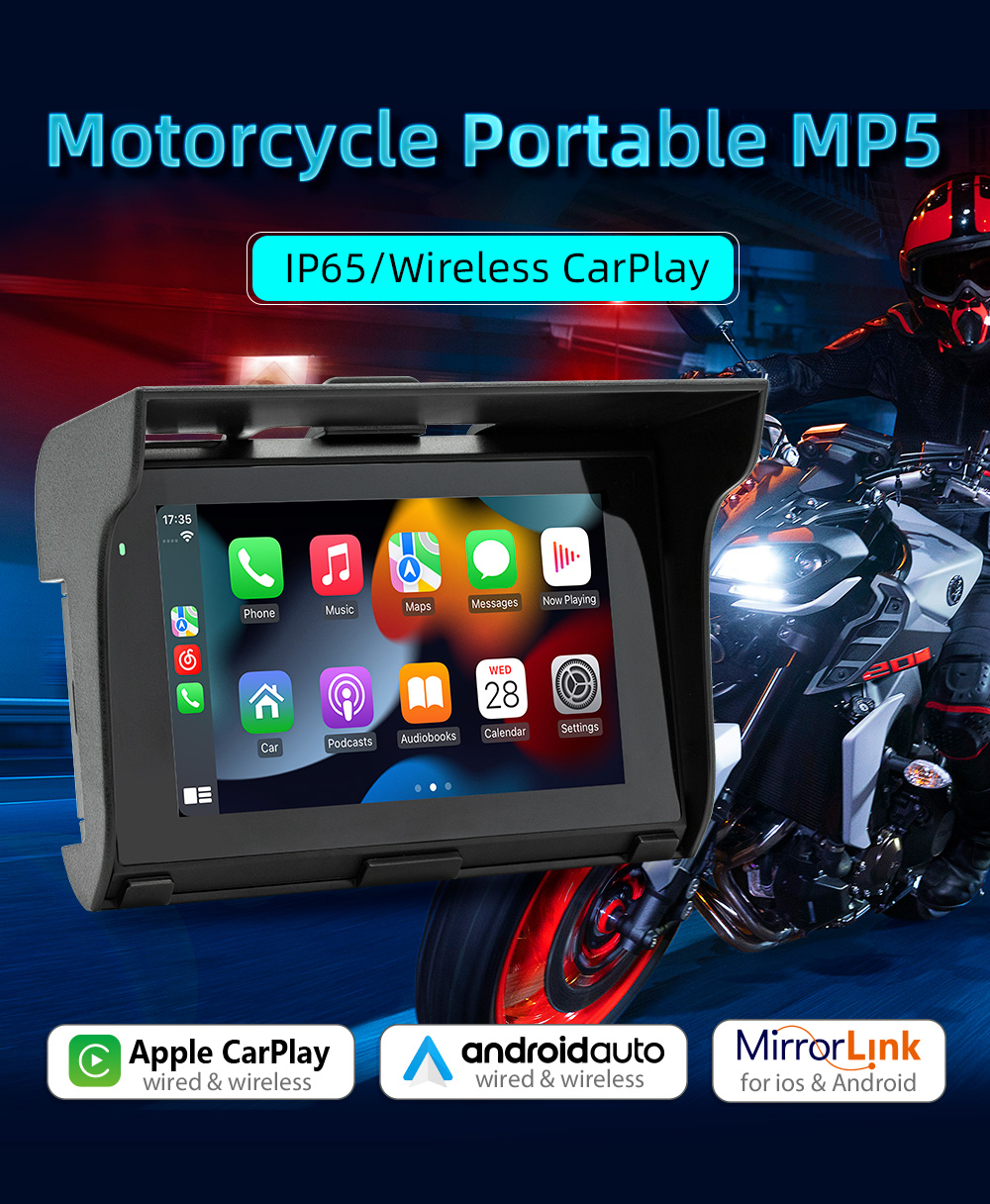 Carplay sans fil étanche pour  - Motorcycle Gps Navigator Waterproof avis et prix