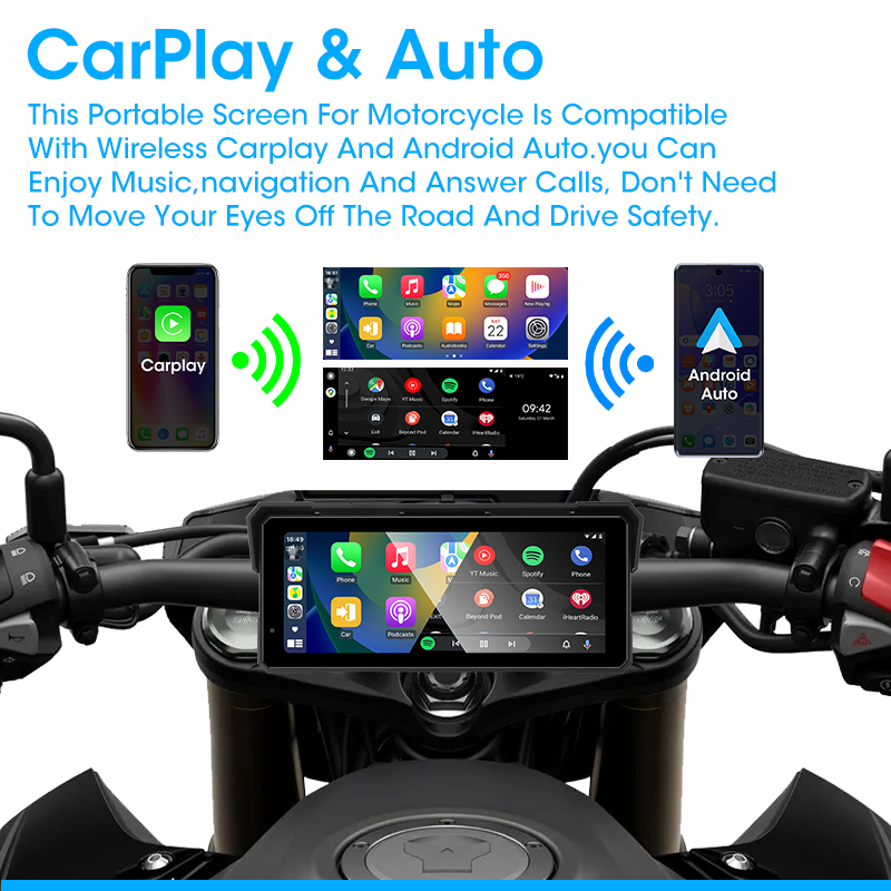 Lecteur multimédia Portable po - Motorcycle Gps Navigator Waterproof avis et prix