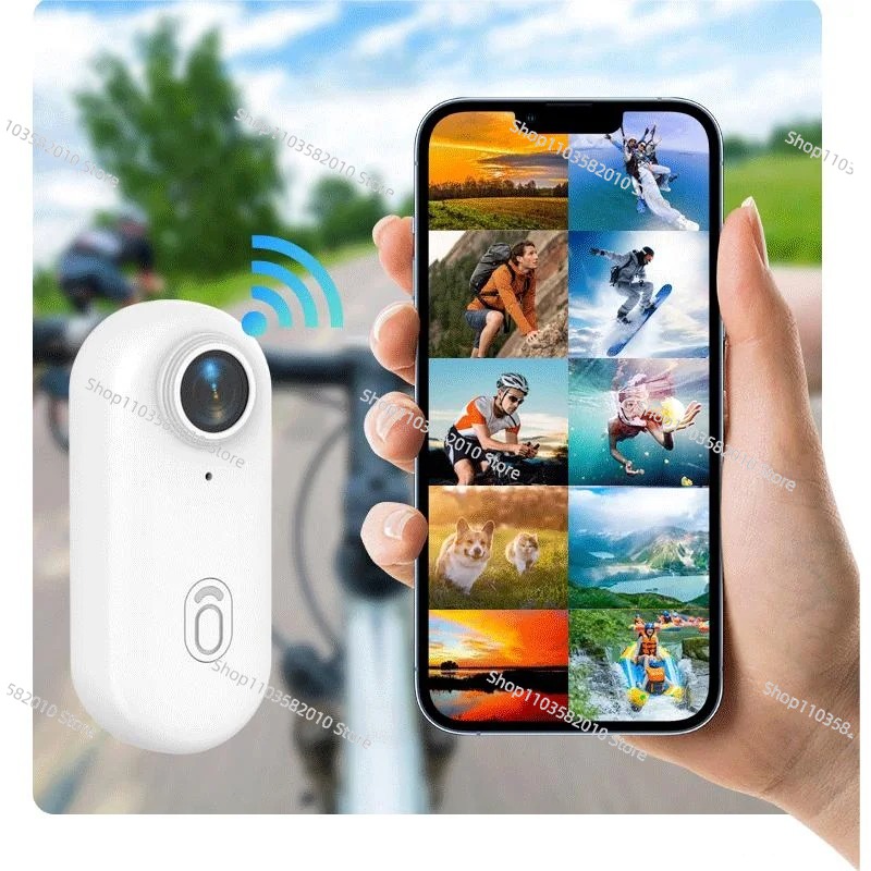 Caméra d'action magnétique 4K  - Helmet Camera 4K Wifi avis et prix