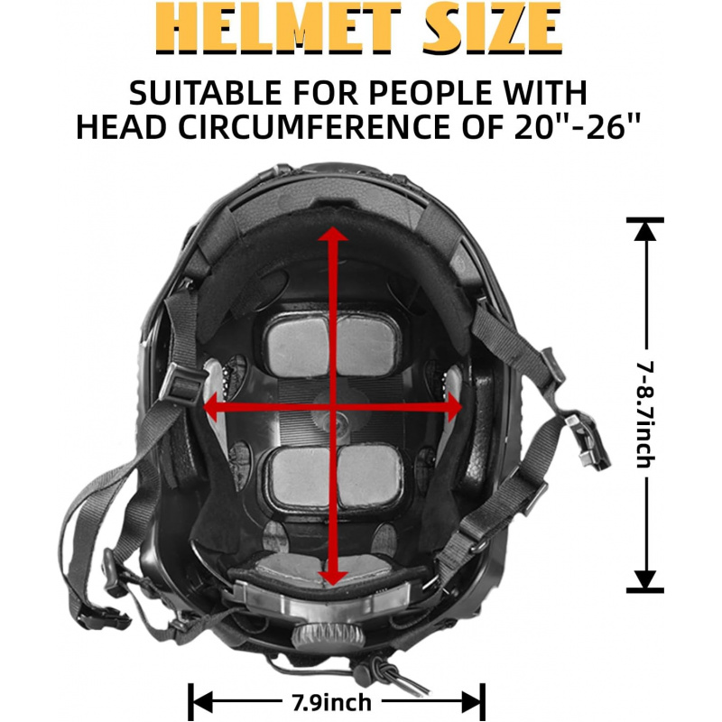 Casque tactique réglable avec  - Helmet Headset Noise Cancellation avis et prix