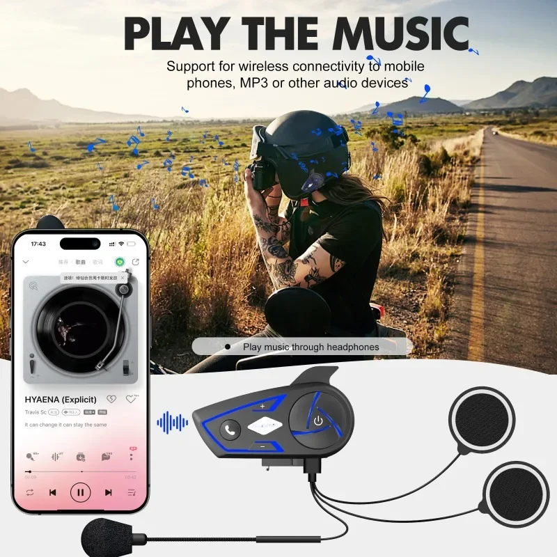 Casque de vélo Houtonsen S3 av - Helmet Bluetooth Headset Waterproof avis et prix