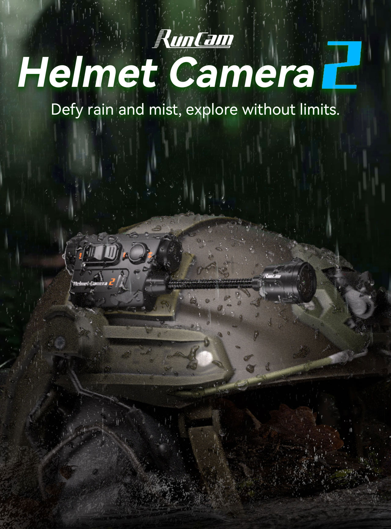 Caméra de casque RunCam 2 Helm - Helmet Communication System Camera avis et prix