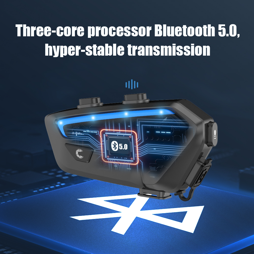 Interphone moto Bluetooth casq - Motorcycle Intercom With Fm Radio avis et prix