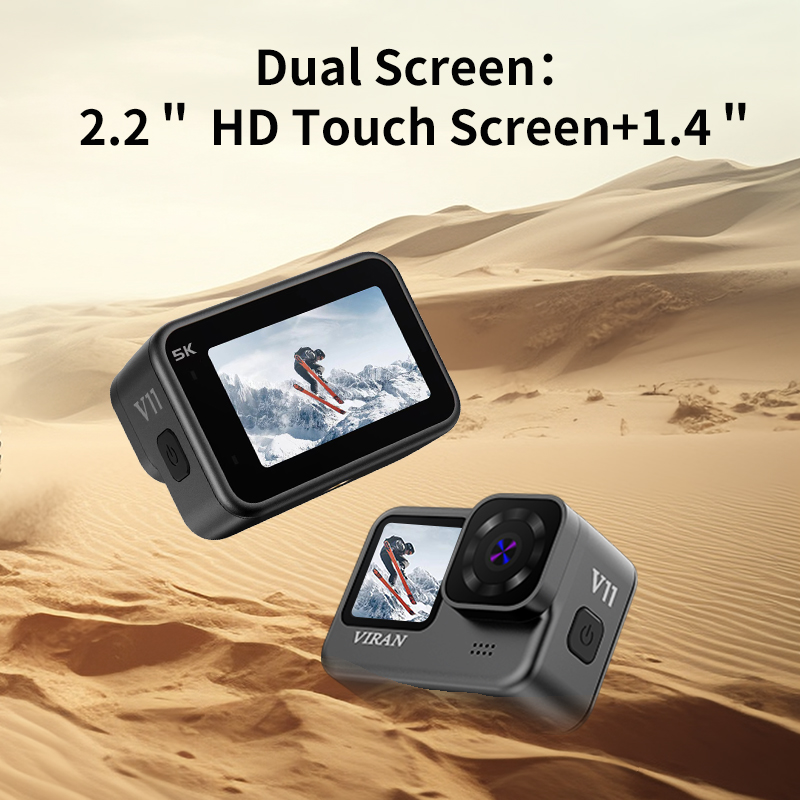Caméra d'action VIRAN V11 5K 4 - Helmet Communication System Camera avis et prix